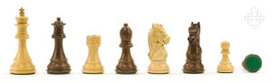 Chessmen Kings Bridal, boxwood/acaciawood