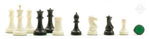 Chessmen Staunton de luxe, plastic
