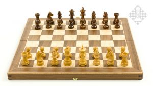 chess set, inlay, 35 mm squares