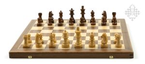 chess set, inlay, 40 mm squares