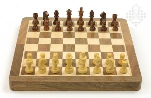 Chess set, magnetic, folding, 16 x 30,9 cm