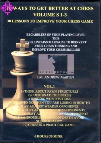 medeleerling Ideaal onstabiel 10 Ways to get better at Chess vol. 1-3 - Schachversand Niggemann